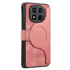 For Redmi Note 14 Pro 4G CaseNeo MagSafe RFID Anti-theft Retro Leather Phone Case(Pink) - 3