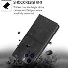 For iPhone 16 Pro Max Cow Texture Magnetic Leather Phone Case(Black) - 3