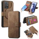 For Xiaomi Mi 11T / 11T Pro 5G CaseNeo MagSafe RFID Anti-theft Retro Leather Phone Case(Brown) - 1