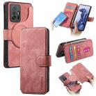 For Xiaomi Mi 11T / 11T Pro 5G CaseNeo MagSafe RFID Anti-theft Retro Leather Phone Case(Pink) - 1