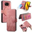 For Xiaomi Poco X3 NFC CaseNeo MagSafe RFID Anti-theft Retro Leather Phone Case(Pink) - 1