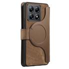 For Xiaomi 14T Pro CaseNeo MagSafe RFID Anti-theft Retro Leather Phone Case(Brown) - 3