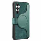 For Samsung Galaxy A05s CaseNeo MagSafe RFID Anti-theft Retro Leather Phone Case(Green) - 3