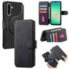 For Samsung Galaxy A26 5G CaseNeo MagSafe RFID Anti-theft Retro Leather Phone Case(Black) - 1