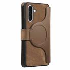 For Samsung Galaxy A26 5G CaseNeo MagSafe RFID Anti-theft Retro Leather Phone Case(Brown) - 3