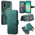 For Samsung Galaxy A26 5G CaseNeo MagSafe RFID Anti-theft Retro Leather Phone Case(Green) - 1