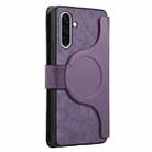 For Samsung Galaxy A26 5G CaseNeo MagSafe RFID Anti-theft Retro Leather Phone Case(Purple) - 3
