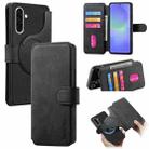 For Samsung Galaxy A36 5G CaseNeo MagSafe RFID Anti-theft Retro Leather Phone Case(Black) - 1