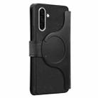 For Samsung Galaxy A36 5G CaseNeo MagSafe RFID Anti-theft Retro Leather Phone Case(Black) - 3