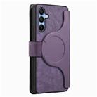 For Samsung Galaxy A16 CaseNeo MagSafe RFID Anti-theft Retro Leather Phone Case(Purple) - 3