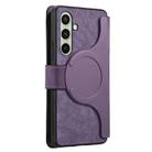 For Samsung Galaxy A17 4G / 5G CaseNeo MagSafe RFID Anti-theft Retro Leather Phone Case(Purple) - 3