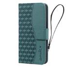 For Samsung Galaxy S24 FE 5G Diamond Buckle Leather Phone Case with Lanyard(Green) - 2