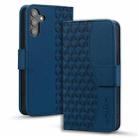 For Samsung Galaxy S24 FE 5G Diamond Buckle Leather Phone Case with Lanyard(Royal Blue) - 1