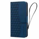 For Samsung Galaxy S24 5G Diamond Buckle Leather Phone Case with Lanyard(Royal Blue) - 2