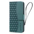 For Samsung Galaxy S24 Ultra 5G Diamond Buckle Leather Phone Case with Lanyard(Green) - 2