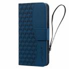 For Samsung Galaxy S24 Ultra 5G Diamond Buckle Leather Phone Case with Lanyard(Royal Blue) - 2