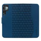 For Samsung Galaxy S24 Ultra 5G Diamond Buckle Leather Phone Case with Lanyard(Royal Blue) - 3