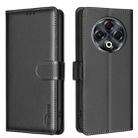 For Tecno Spark 30 4G Litchi Texture RFID Anti-theft Leather Phone Case(Black) - 1