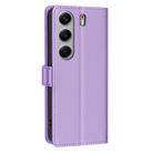 For Tecno Camon 40 Litchi Texture RFID Anti-theft Leather Phone Case(Purple) - 3