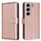 For Tecno Camon 40 Pro 5G Litchi Texture RFID Anti-theft Leather Phone Case(Gold) - 1
