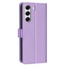 For Tecno Camon 40 Pro 4G Litchi Texture RFID Anti-theft Leather Phone Case(Purple) - 3