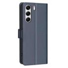 For Tecno Camon 40 Pro 4G Litchi Texture RFID Anti-theft Leather Phone Case(Blue) - 3