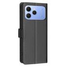 For Tecno Spark 40 4G Litchi Texture RFID Anti-theft Leather Phone Case(Black) - 3