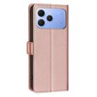 For Tecno Spark 40 4G Litchi Texture RFID Anti-theft Leather Phone Case(Gold) - 3