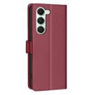 For Tecno Spark 40 Pro 4G Litchi Texture RFID Anti-theft Leather Phone Case(Red) - 3