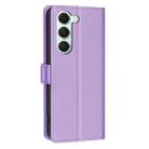 For Tecno Spark 40 Pro 4G Litchi Texture RFID Anti-theft Leather Phone Case(Purple) - 3