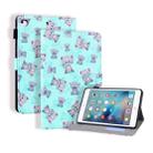 For iPad mini (2019) Horizontal Flip Leather Case, with  Card Slots & Holder & Photo Frame(Cartoon Bear) - 1