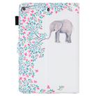 For iPad mini (2019) Horizontal Flip Leather Case, with  Card Slots & Holder & Photo Frame(Elephant Flower) - 3