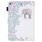 For iPad mini (2019) Horizontal Flip Leather Case, with  Card Slots & Holder & Photo Frame(Elephant Flower) - 3