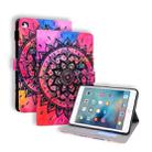 For iPad mini (2019) Horizontal Flip Leather Case, with  Card Slots & Holder & Photo Frame(Datura Flowers) - 1