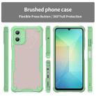 For Samsung Galaxy A06 4G Armor Glaze PC Hybrid TPU Phone Case(Green) - 2