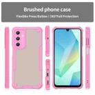 For Samsung Galaxy A56 5G Armor Glaze PC Hybrid TPU Phone Case(Pink) - 2