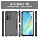 For Samsung Galaxy A56 5G Armor Glaze PC Hybrid TPU Phone Case(Black) - 2