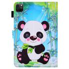 For iPad Pro 11 inch (2020) Horizontal Flip Leather Tablet Case, with  Card Slots & Holder & Photo Frame(Cartoon Panda) - 2