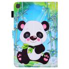 For Amazon Fire HD 8 Horizontal Flip Leather Case, with  Card Slots & Holder & Photo Frame(Cartoon Panda) - 3
