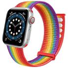 For Apple Watch 46mm / 49mm / 45mm / 44mm Dual Hook and Loop Nylon Watch Band(Official Lottery) - 1