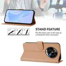 For Realme 13 Pro 5G / 13 Pro+ 5G Skin Feel Solid Color Leather Phone Case with Lanyard(Nude) - 3