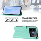 For Realme GT3 5G / GT Neo 5 240W Skin Feel Solid Color Leather Phone Case with Lanyard(Mint Green) - 3