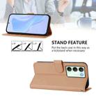 For Realme V70 5G / 14X Global Skin Feel Solid Color Leather Phone Case with Lanyard(Nude) - 4