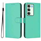 For Realme V70 5G / 14X Global Skin Feel Solid Color Leather Phone Case with Lanyard(Green) - 2