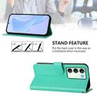 For Realme V70 5G / 14X Global Skin Feel Solid Color Leather Phone Case with Lanyard(Green) - 4