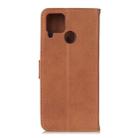 For OPPO Realme C15 KHAZNEH Cowhide Texture Horizontal Flip Leather Case with Holder & Card Slots & Wallet(Brown) - 3