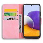For Samsung Galaxy S24+ 5G Mandala Embossed Dual-Fold Calf Leather Phone Case(Pink) - 3