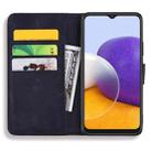 For Samsung Galaxy S24 FE 5G Mandala Embossed Dual-Fold Calf Leather Phone Case(Black) - 3