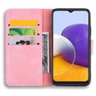 For Samsung Galaxy S24 FE 5G Mandala Embossed Dual-Fold Calf Leather Phone Case(Pink) - 3