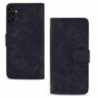 For Samsung Galaxy S23+ 5G Mandala Embossed Dual-Fold Calf Leather Phone Case(Black) - 2